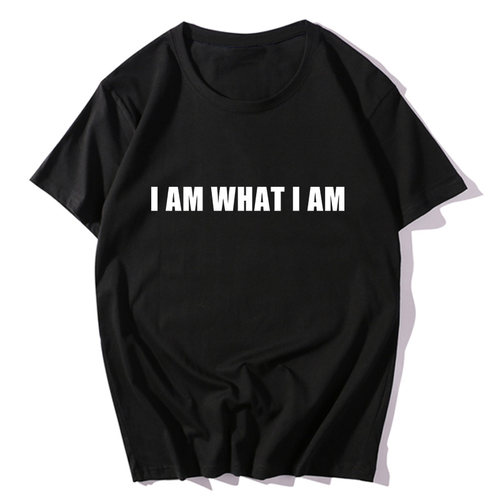 张国荣leslie大热卖短袖我就是我I AM WHAT I AM周边T恤夏季新款