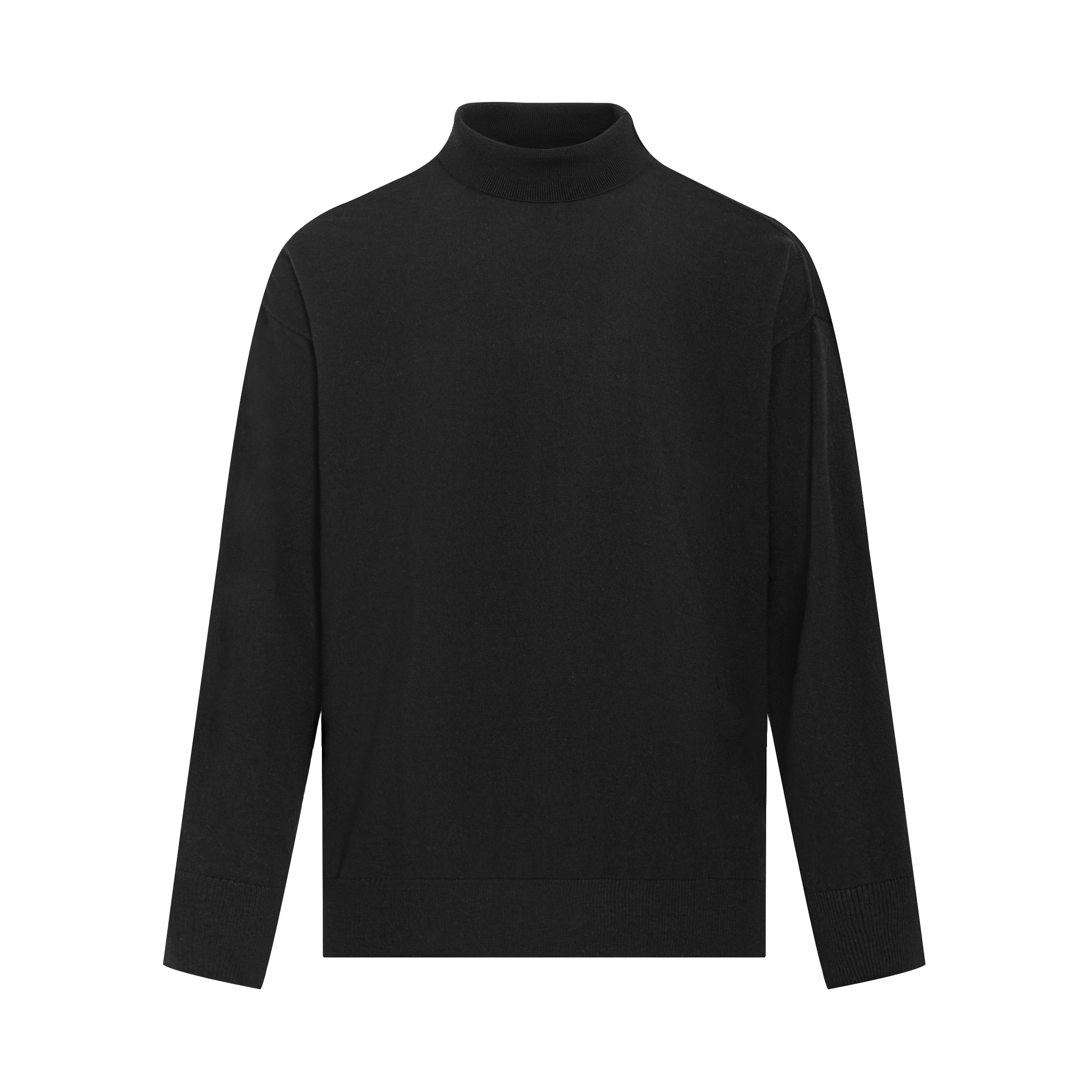 Eicalonce·意卡伦萨 24·FW羊毛混纺刺绣高领长袖打底SM-XT12036