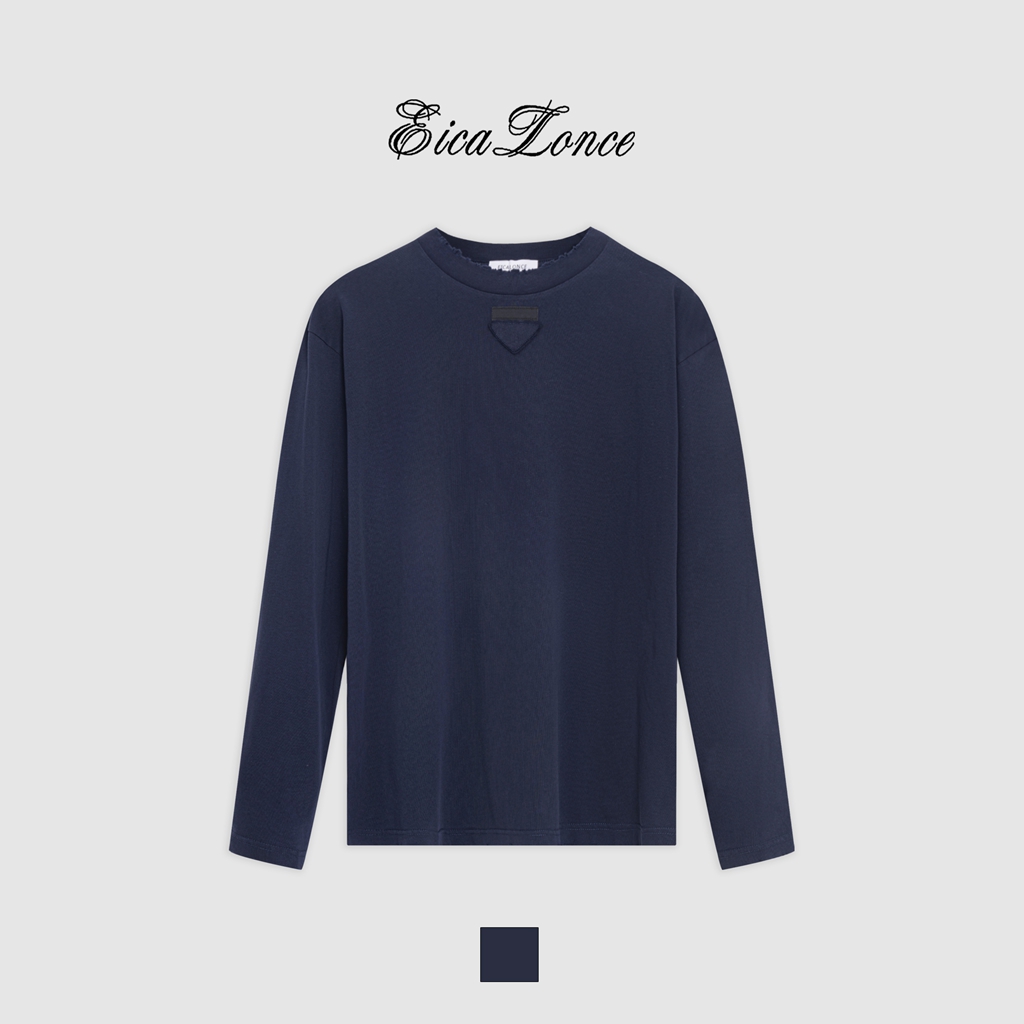 Eicalonce·意卡伦萨25·FW简约宽松舒适圆领长袖SM12371