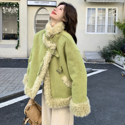 【首发有货】买家秀+皮毛一体外套2C115-2380-P215-K318