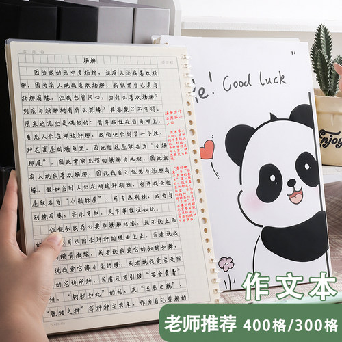 作文本小学生用标准400格300格
