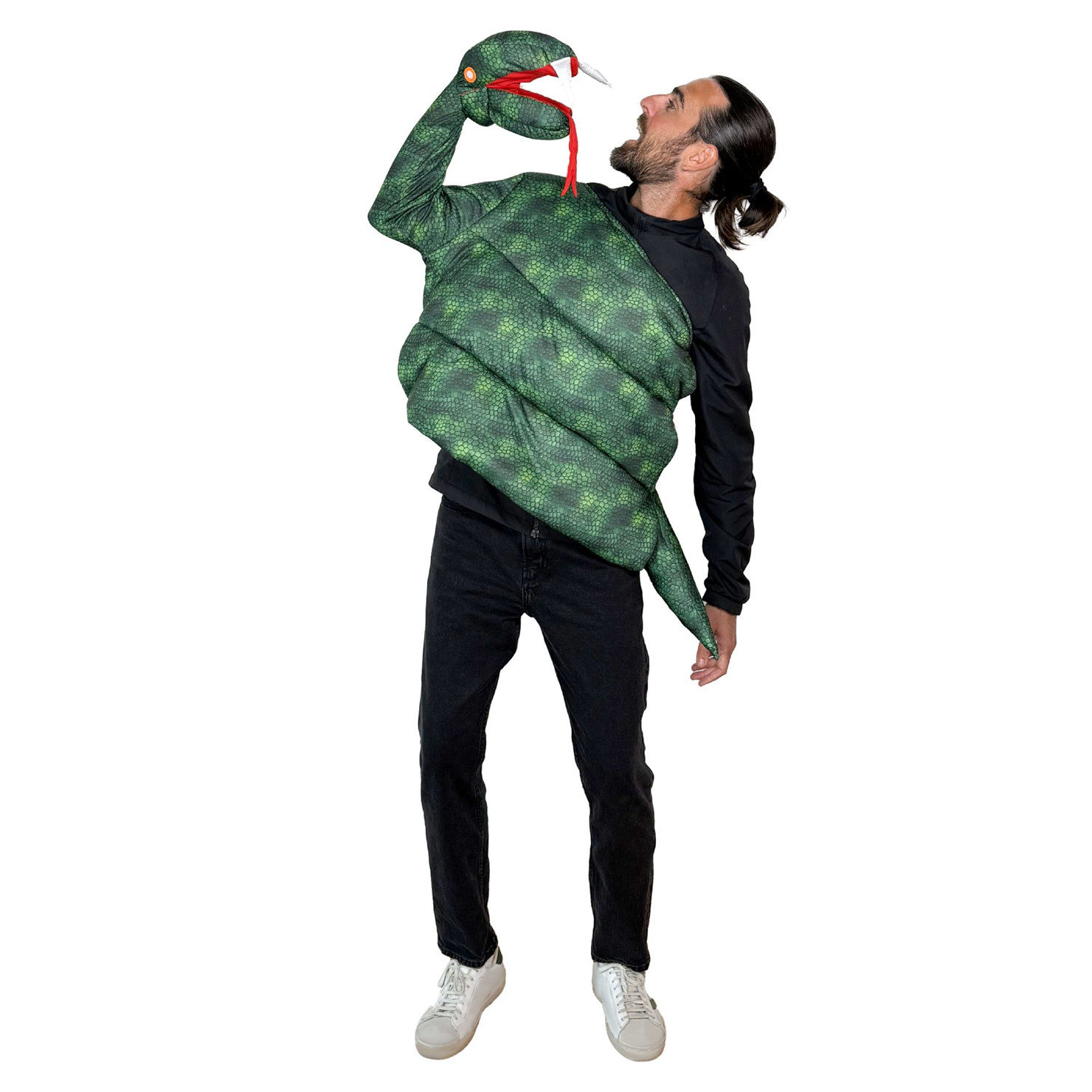 万圣节蟒蛇眼镜蛇cos角色扮演衣服动物搞笑搞怪舞台道具演出服装
