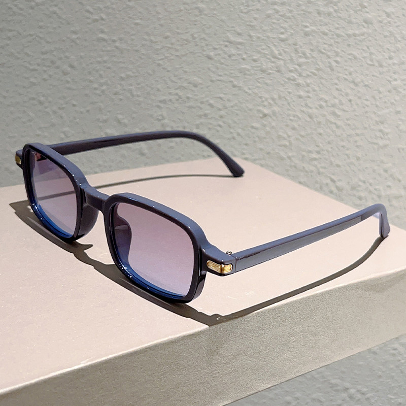 墨镜女高级感太阳墨镜欧美方形小框太阳镜时尚个性女街拍潮遮阳镜