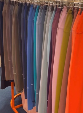 现货实拍。韩国andar瑜伽长裤40色 提臀高腰收腹显瘦裸感打底裤