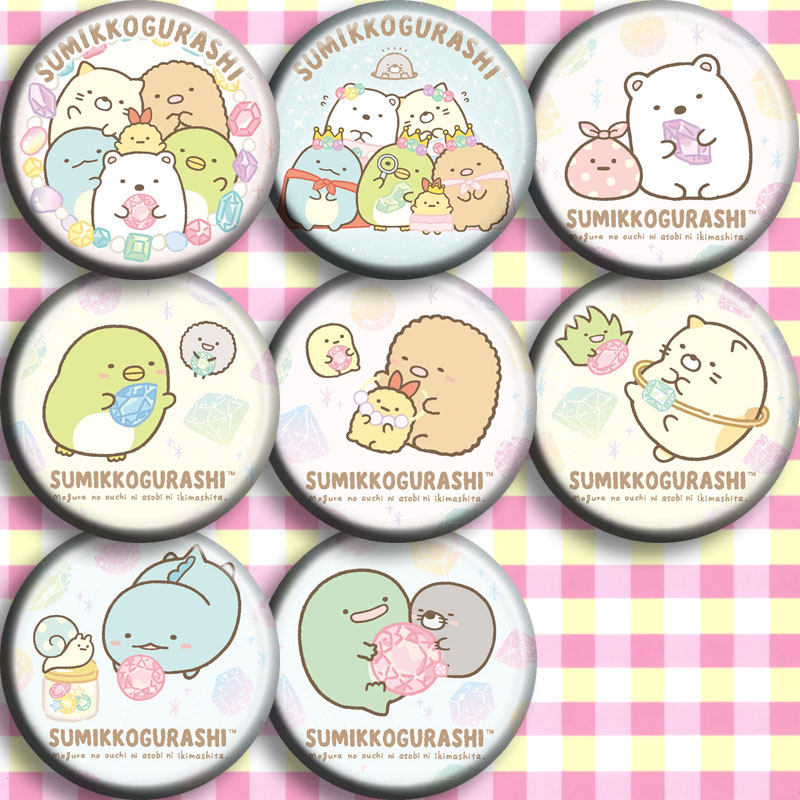 角落生物 动漫徽章胸章 二次元周边吧唧定制 非海报挂件炸虾尾