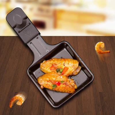 电烧烤炉芝士奶酪小烤盘不粘锅小手碟迷你小烤勺raclette cheese