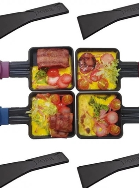 双层电烤炉家用烤肉炉多功能室内烤架芝士拉克雷特Raclette grill