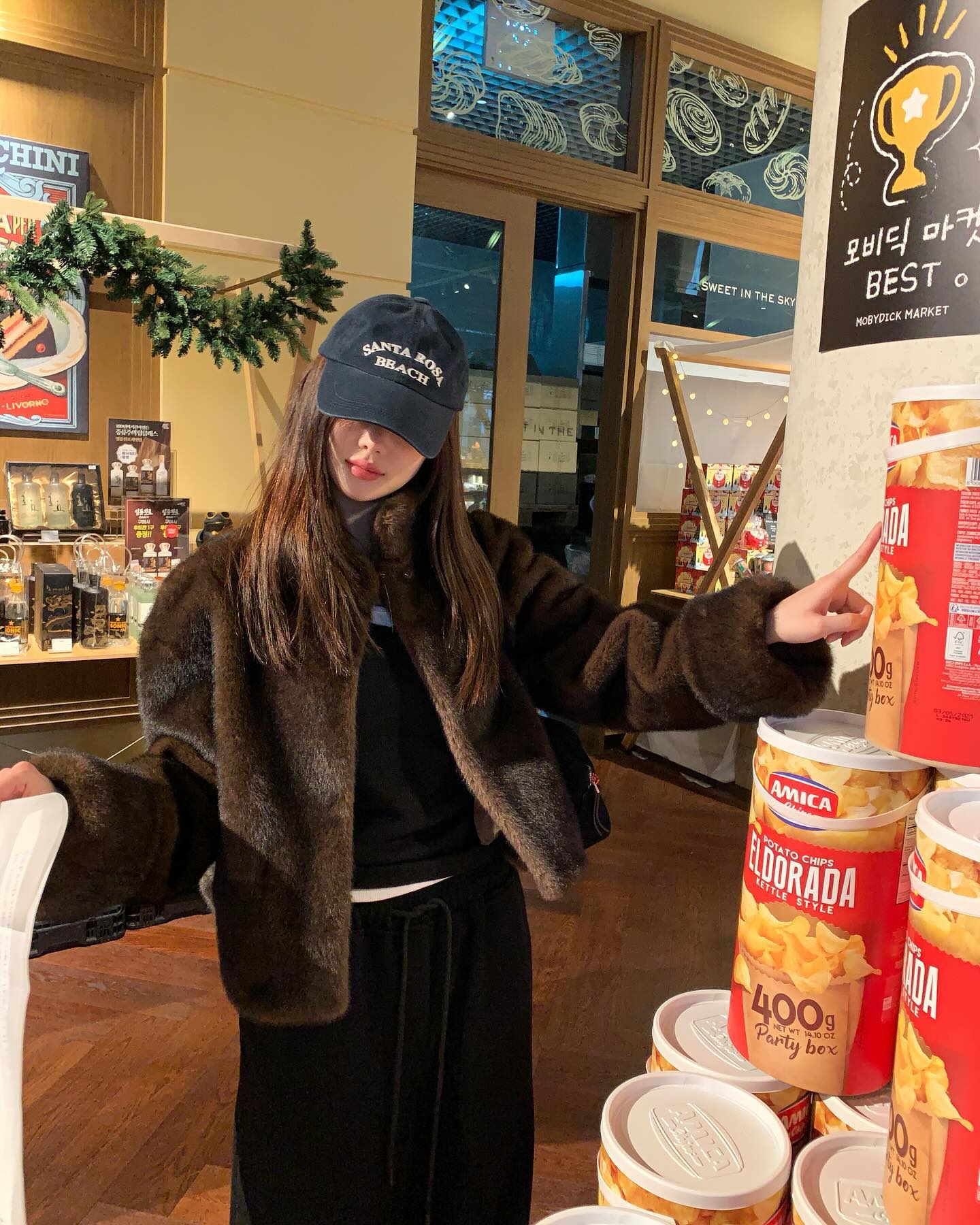 ins风毛毛仿水貂皮草外套女冬新款韩版宽松毛茸茸环保皮草短款