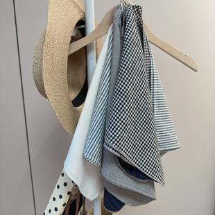 外贸剩余面料麻棉纯棉小方巾抹布轻便吸水布手巾手帕