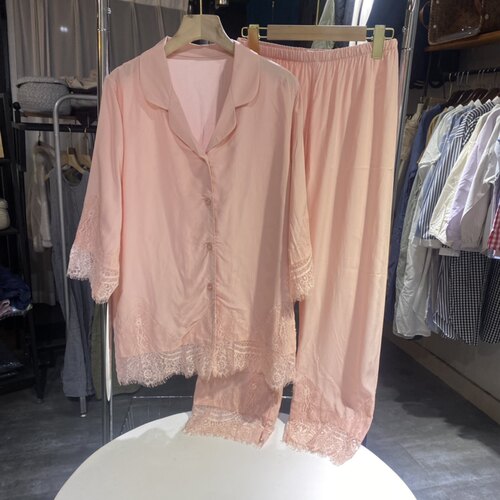 性感蕾丝透气套装睡衣睡衣