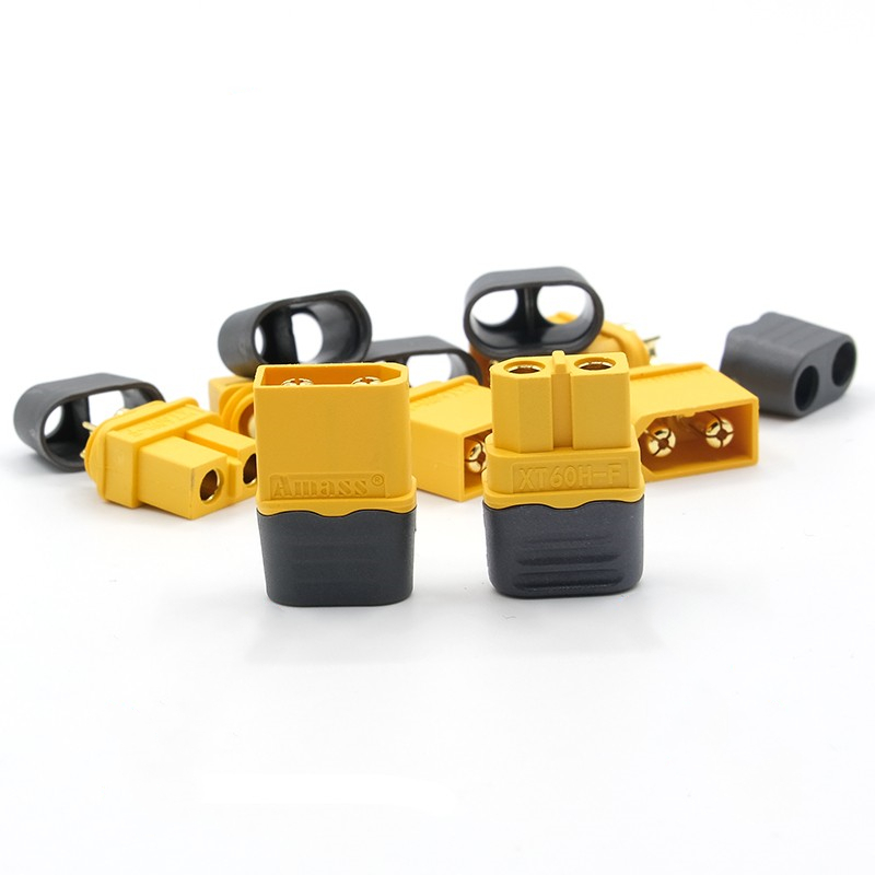 Amass XT60头 公母头 电池 电调插头艾迈斯航模穿越机插头DIY配件