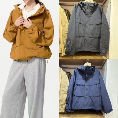 柜449！男装女装防风连帽外套夹克户外休闲新款工装冲锋衣 478231