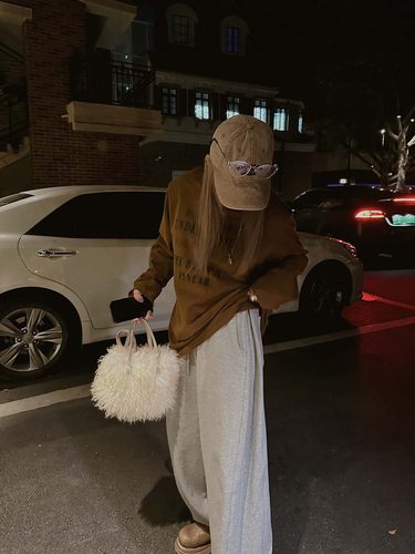 MOERSHOP高腰修仙束脚运动裤