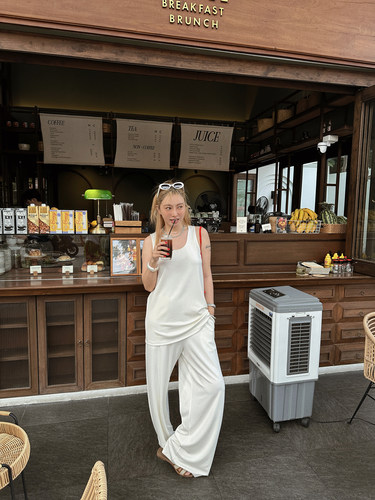 MOERSHOP舒适背心阔腿裤套装