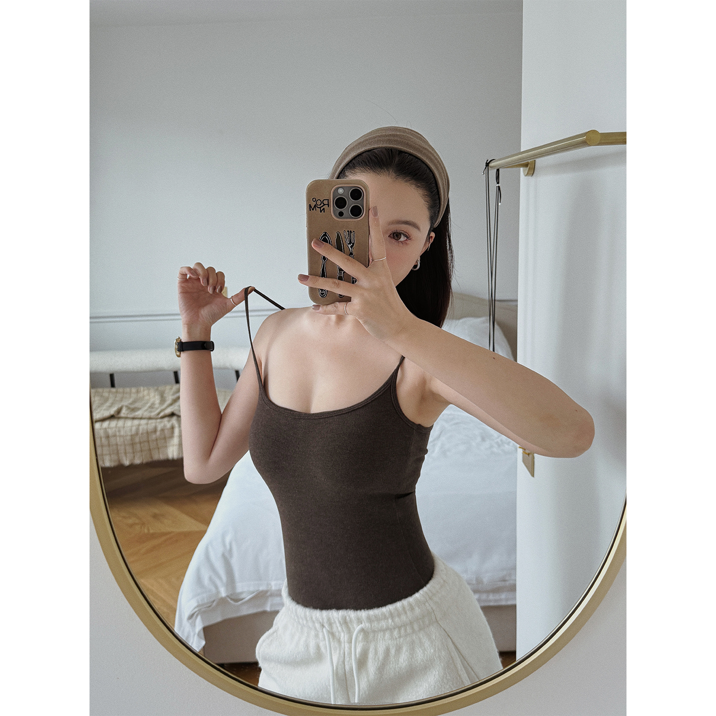 MOERSHOP  新年胶囊系列  打底羊绒暖肤一体式加厚背心