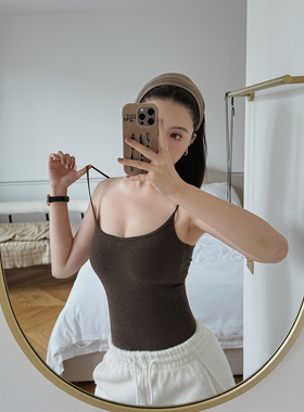 MOERSHOP  新年胶囊系列  打底羊绒暖肤一体式加厚背心