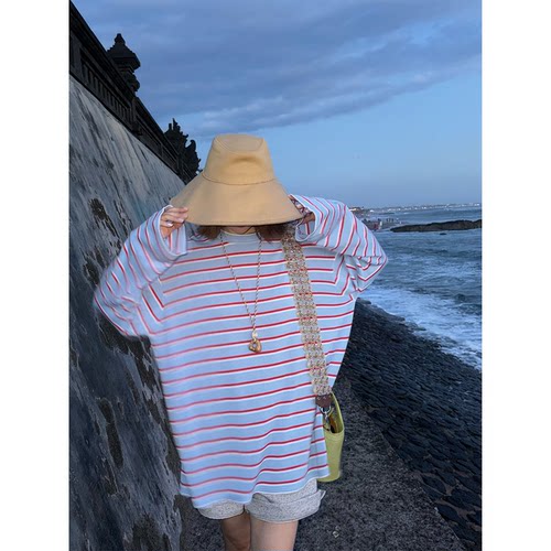 MOERSHOP “开启我的南法夏日”天丝醋酸防晒慵懒松弛长袖针织衫