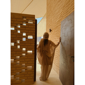 MOERSHOP 沙丘女神 100苎麻防晒度假连衣裙两件套废土风穿搭裙子