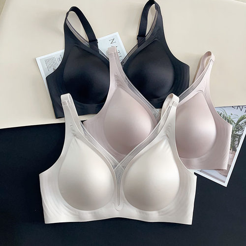 文胸上托聚拢收副乳3D薄美背内衣