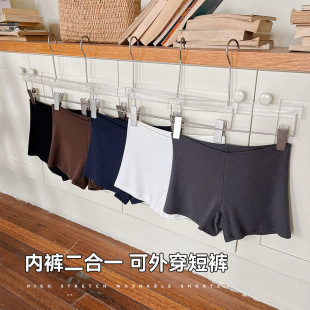 FA夏季 防走光打底裤 新款 中腰透气抗菌贴身安全裤 高弹居家裤 FOOD