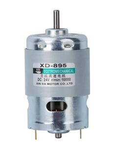 280W直流高速小电机大功率12V24V伏895调速马达电动机正反转997u.