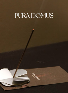 PURA DOMUS天然线香家用檀香沉香中式疗愈香室内熏香冥想安神礼物