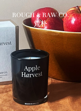 ROUGH&RAW CO荒朴香薰蜡烛家居室内香氛天然植物精油扩香小众礼物