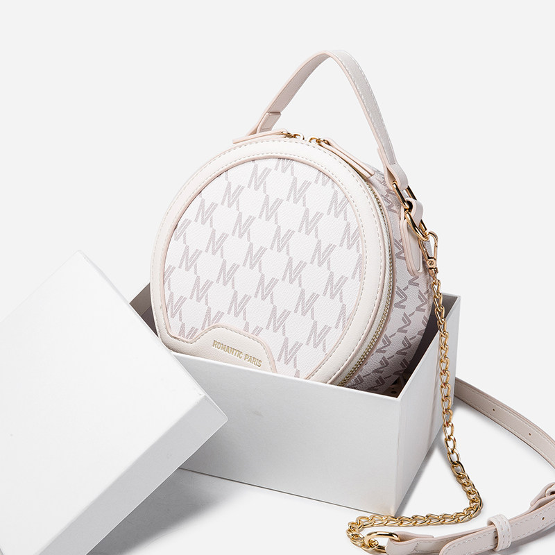 小圆包小众设计mk包包女2020新款潮时尚ck单肩斜挎包链条百搭ins