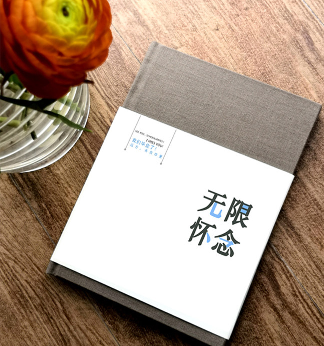 棉麻相册手工diy 纪念册制作相册/照片书/立体照