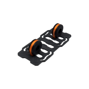 飞越650 680四轴飞行器DIY航拍无人机配件快拆10mm碳管碳纤电池板