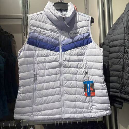 美国代购哥伦比亚女士经典热反射时尚棉马甲