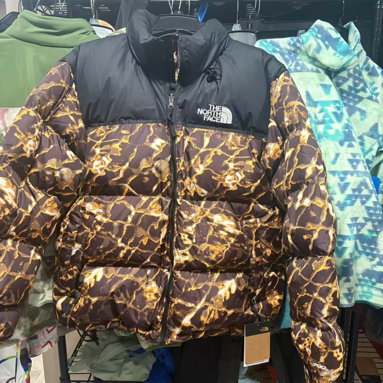 YY瑶瑶美国代购北面男士1996 Retro Nuptse700蓬鹅绒厚款羽绒服