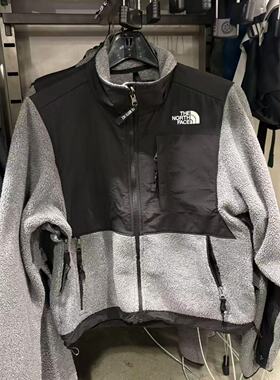 美国代购北面女士Denali经典复古专柜款厚抓绒拉链外套