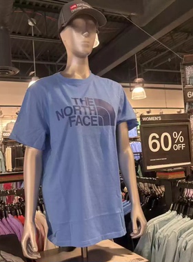 259元2件北面现场自选TheNorthFace男女款选休闲舒适经典T恤
