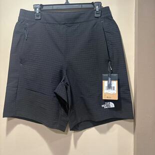 北面TheNorthFace男TEKWAREGRID华夫格防泼水速干短裤5分裤原75刀