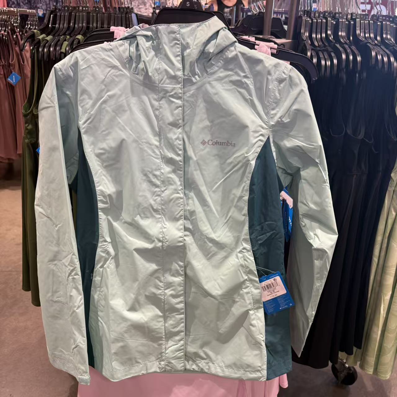 美国代购Columbia哥伦比亚女款防风雨雪奥姆科技带内衬冲锋衣