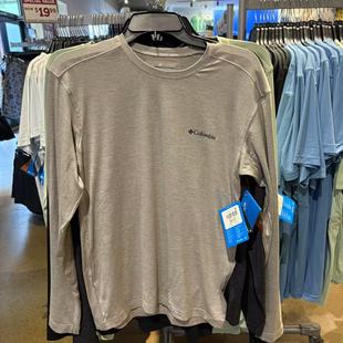 50倍两件减30 防晒速干运动T恤长袖 美国代购 哥伦比亚男士