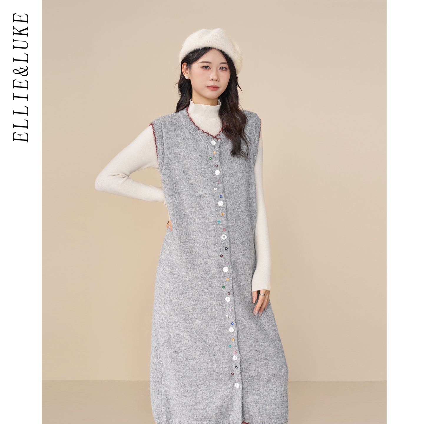 ellieluke孕妇套装冬季连衣裙