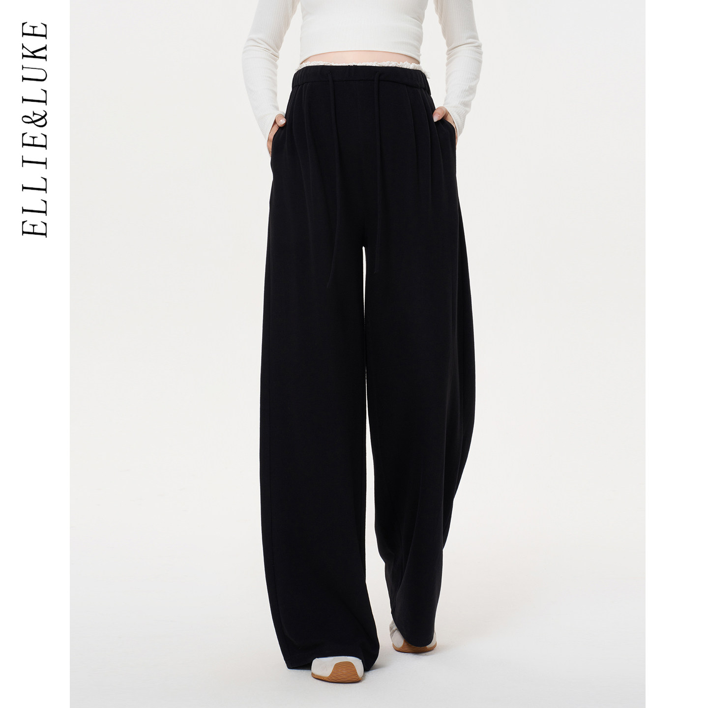 ellieluke孕妇裤宽松阔腿裤秋外穿2026新款小个子加厚休闲长裤冬,孕妇装/孕产妇用品/营养,孕妇休闲裤,淘宝优惠券,粉丝福利购,淘宝优惠卷
