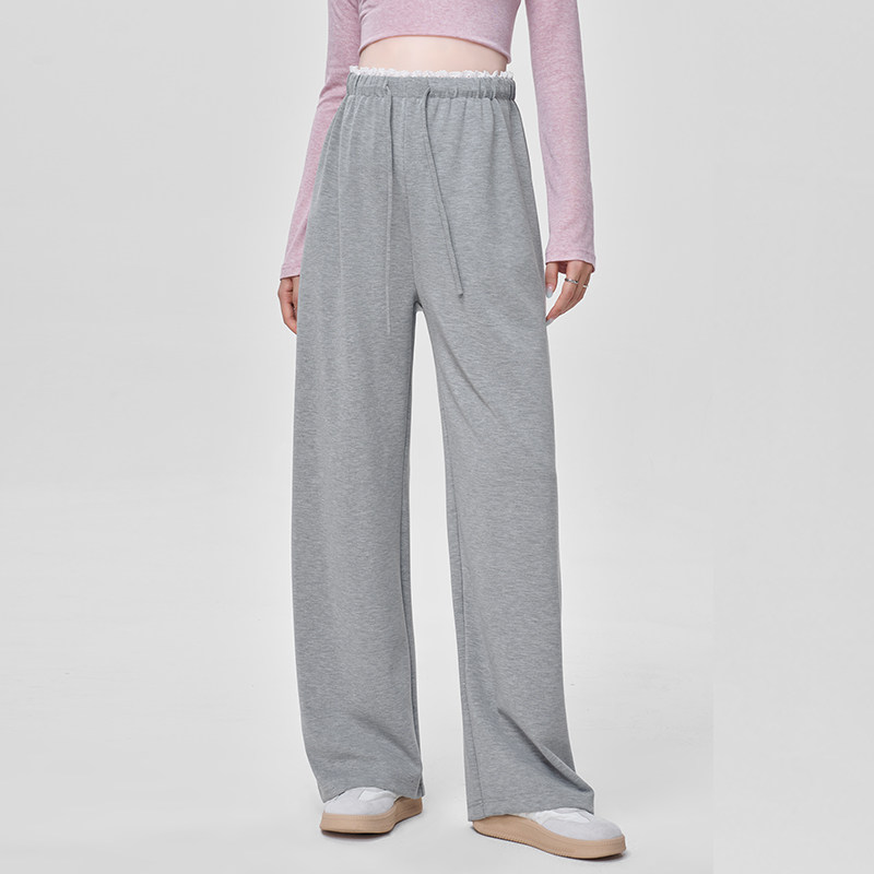 ellieluke孕妇裤春夏外穿新款长裤莫代尔大码阔腿直筒休闲裤春装