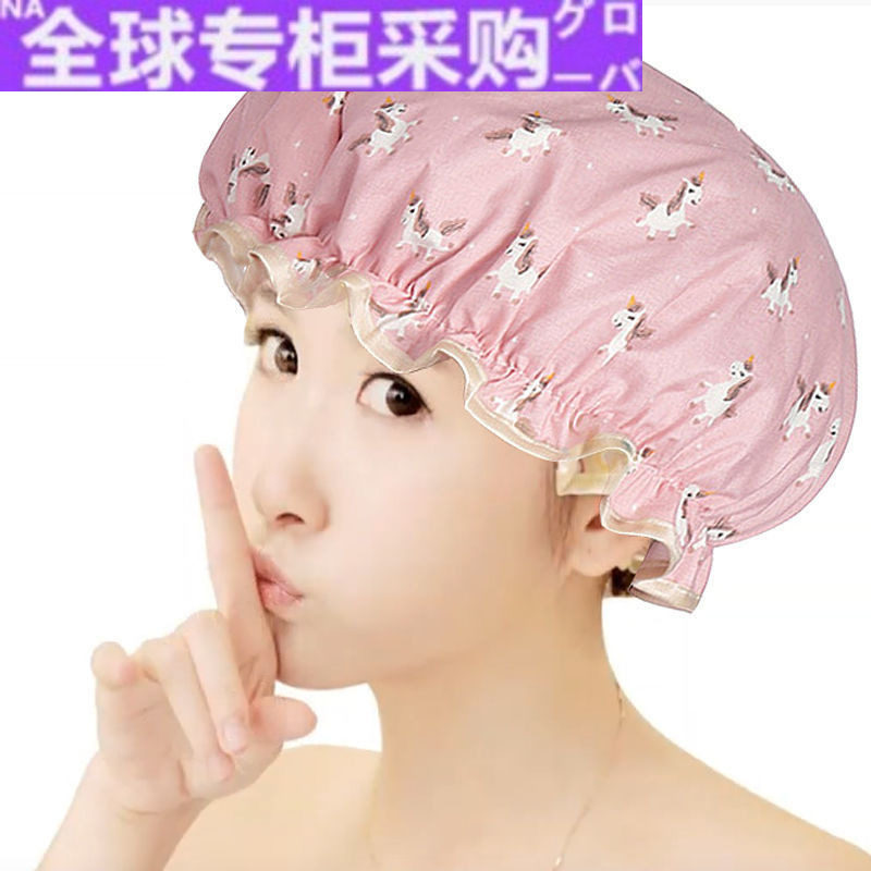 【日本の专研】浴帽女防水洗澡成人女款沐浴帽儿童可爱头套淋浴帽,家庭/个人清洁工具,浴帽,淘宝优惠券,粉丝福利购,淘宝优惠卷
