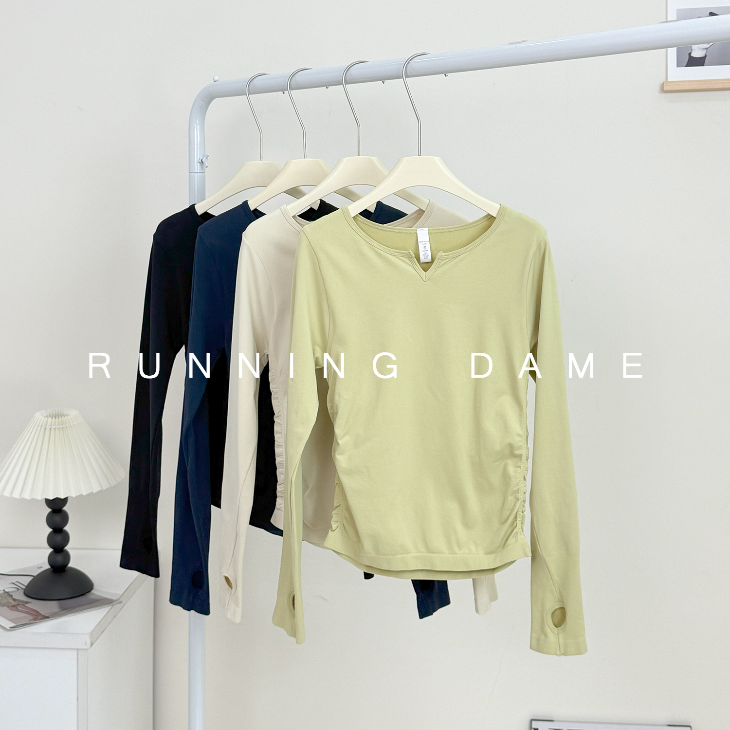 夏季新款V领显瘦瑜伽服