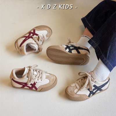 真皮~舒适好穿儿童阿甘鞋运动鞋