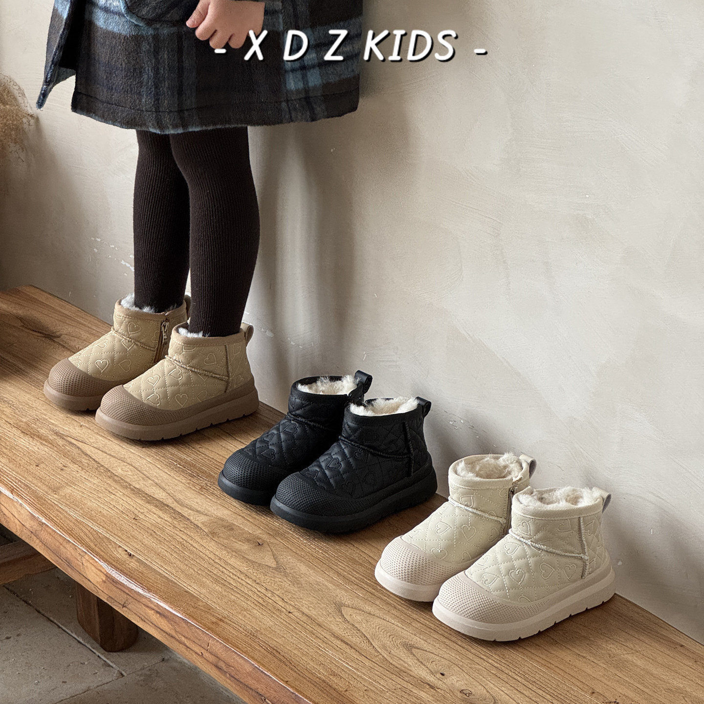 女童防水棉靴2025冬季新款中大童小香风大棉鞋加绒加厚男童雪地靴,童鞋/婴儿鞋/亲子鞋,雪地靴,淘宝优惠券,粉丝福利购,淘宝优惠卷