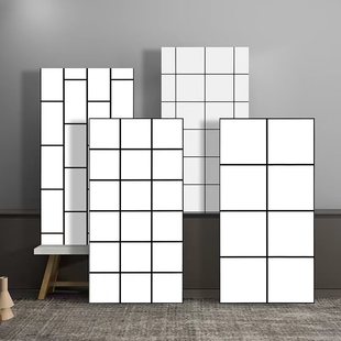 自粘仿瓷砖墙贴防水厨房卫生间贴纸墙面翻新铝塑板壁纸大理石墙纸