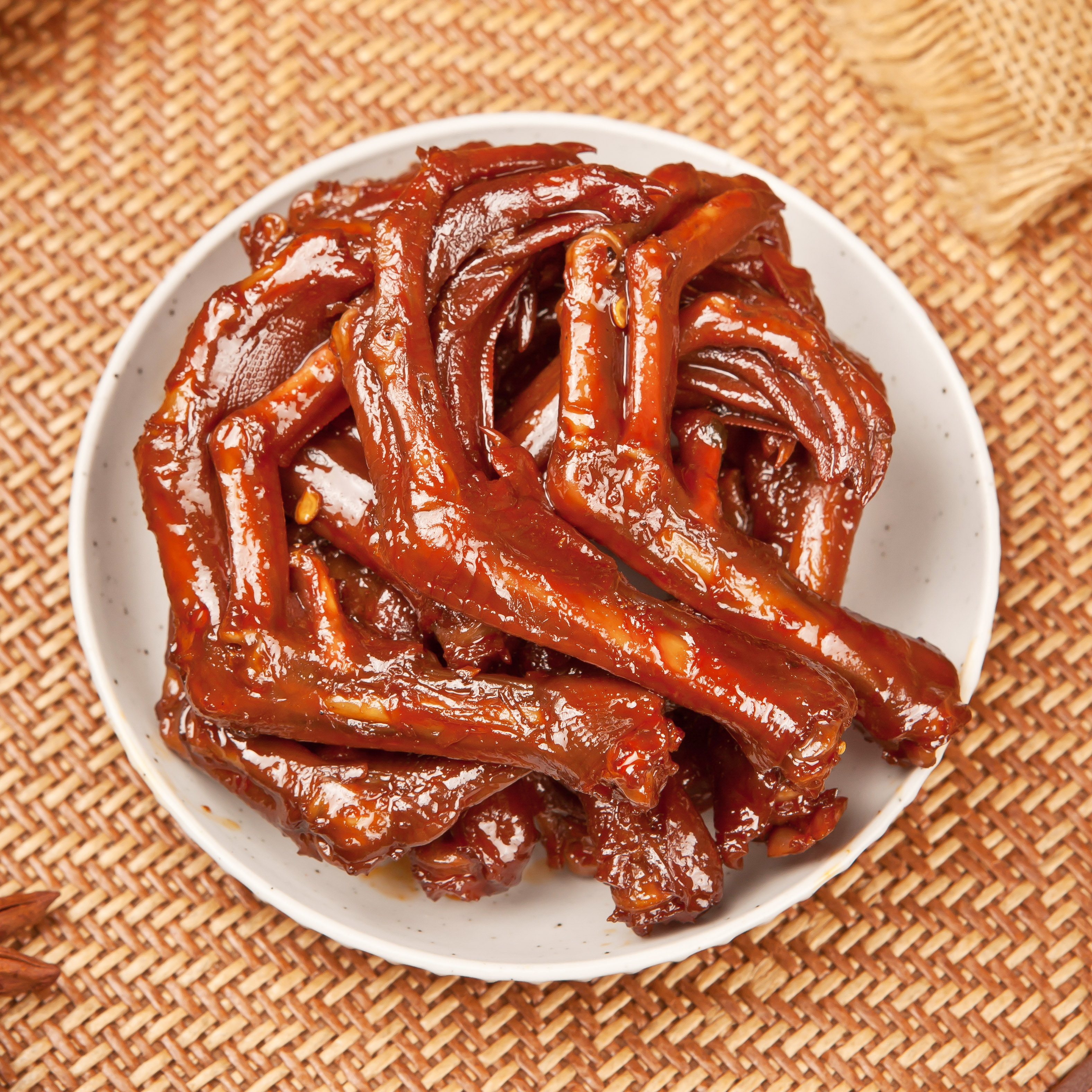 湖南特产卤五侠香辣鸭爪