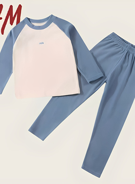 清仓撤柜儿童德绒内衣套装男女童秋衣秋裤秋冬中大童宝宝睡衣保暖