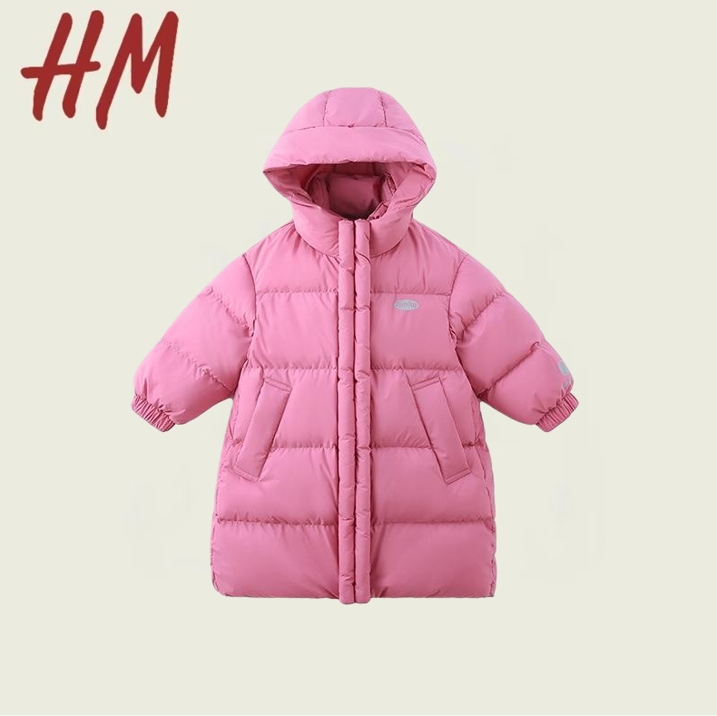 撤柜清仓特价【白鹅绒】断码儿童羽绒服中长款男女童童贝2025年冬