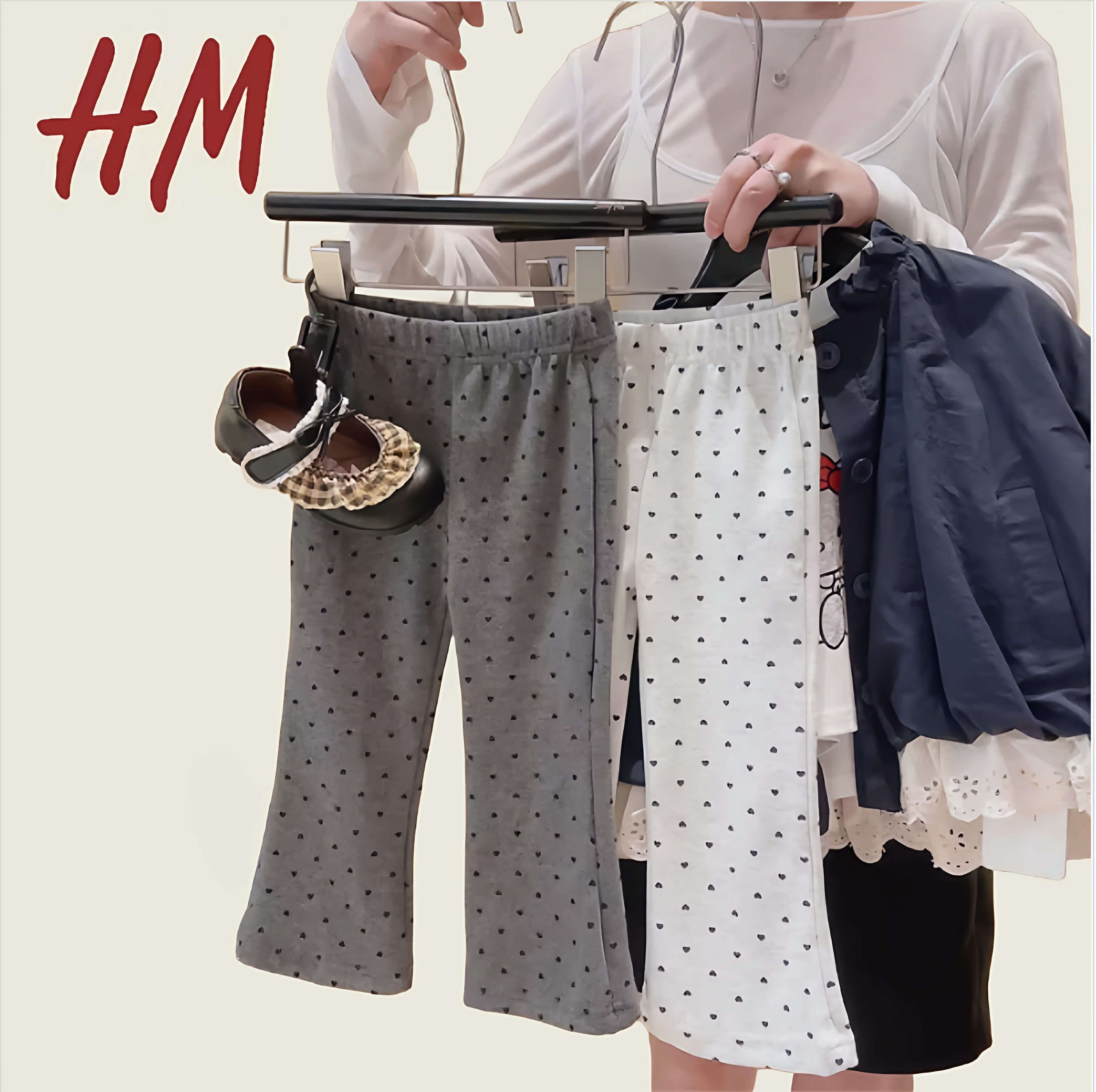 清仓撤柜女童裤秋季新款波