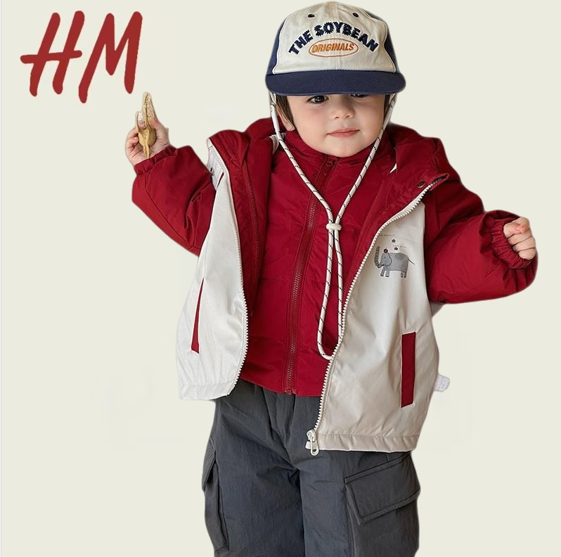 撤柜清仓特价婴幼儿羽绒服内胆冬款男宝保暖棉服外套 a类男童三合